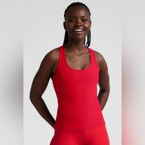 Beyond Yoga Red Tank Top